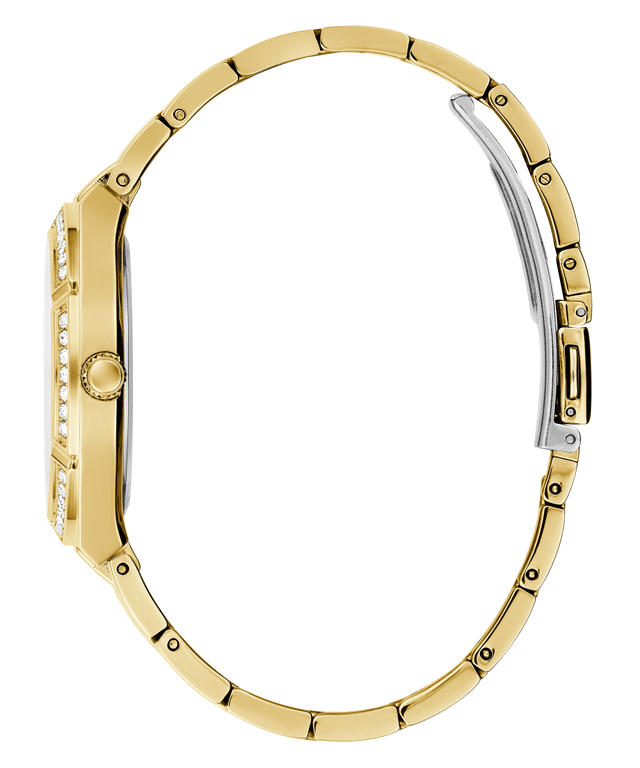 G.U.E.S.S   Gold Tone Analog Watch