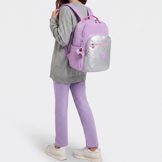 K.I.P.L.I.N.G Laptop KI5210 METAL PURPLE School Backpack