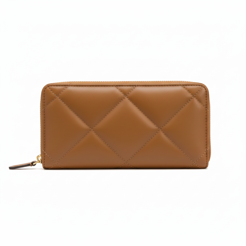 T.o.r.y B.u.r.c.h KIRA DIAMOND QUILT ZIP CONTINENTAL WALLET