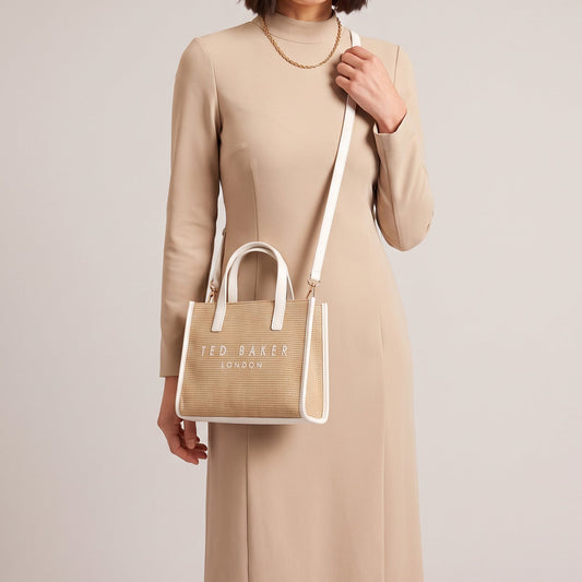 T.E.D B.A.K.E.R WOMEN'S Crossbody Bag S284037 BEIGE (IVORY)