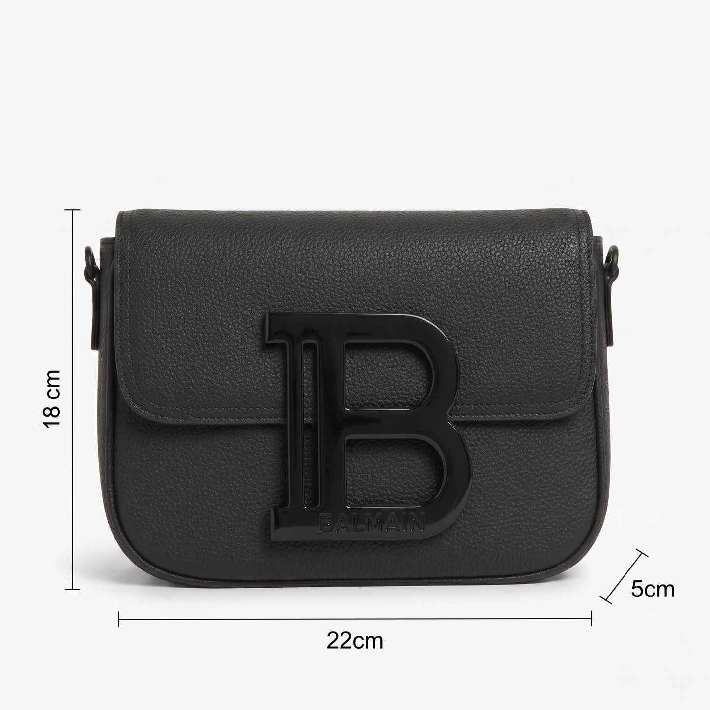 B.A.L.M.A.I.N CROSSBODY BAG BLACK