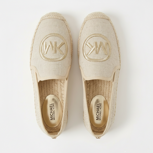 M.I.C.H.A.E.L K.O.R.S Hastings Metallic Canvas Espadrille