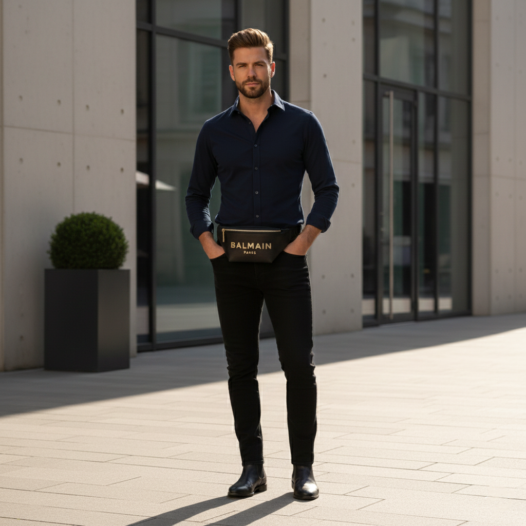 B.A.L.M.A.I.N WAIST ZIPPER