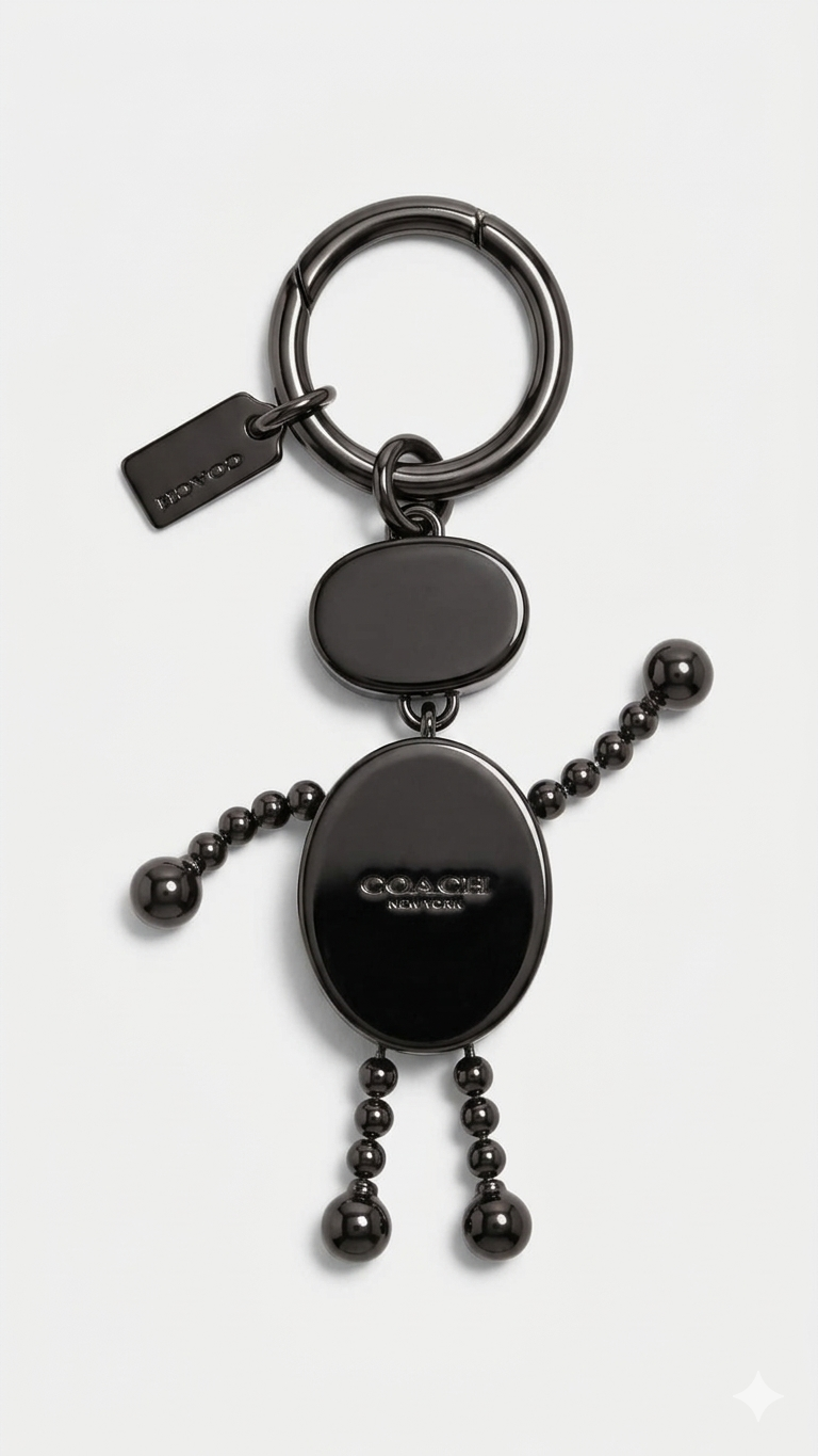 C.O.A.C.H KEY CHAIN RED
