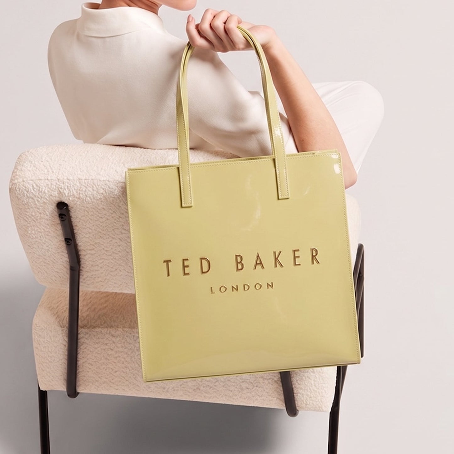 T.E.D B.A.K.E.R WOMEN'S Shoulder BAG S283875 YELLOW