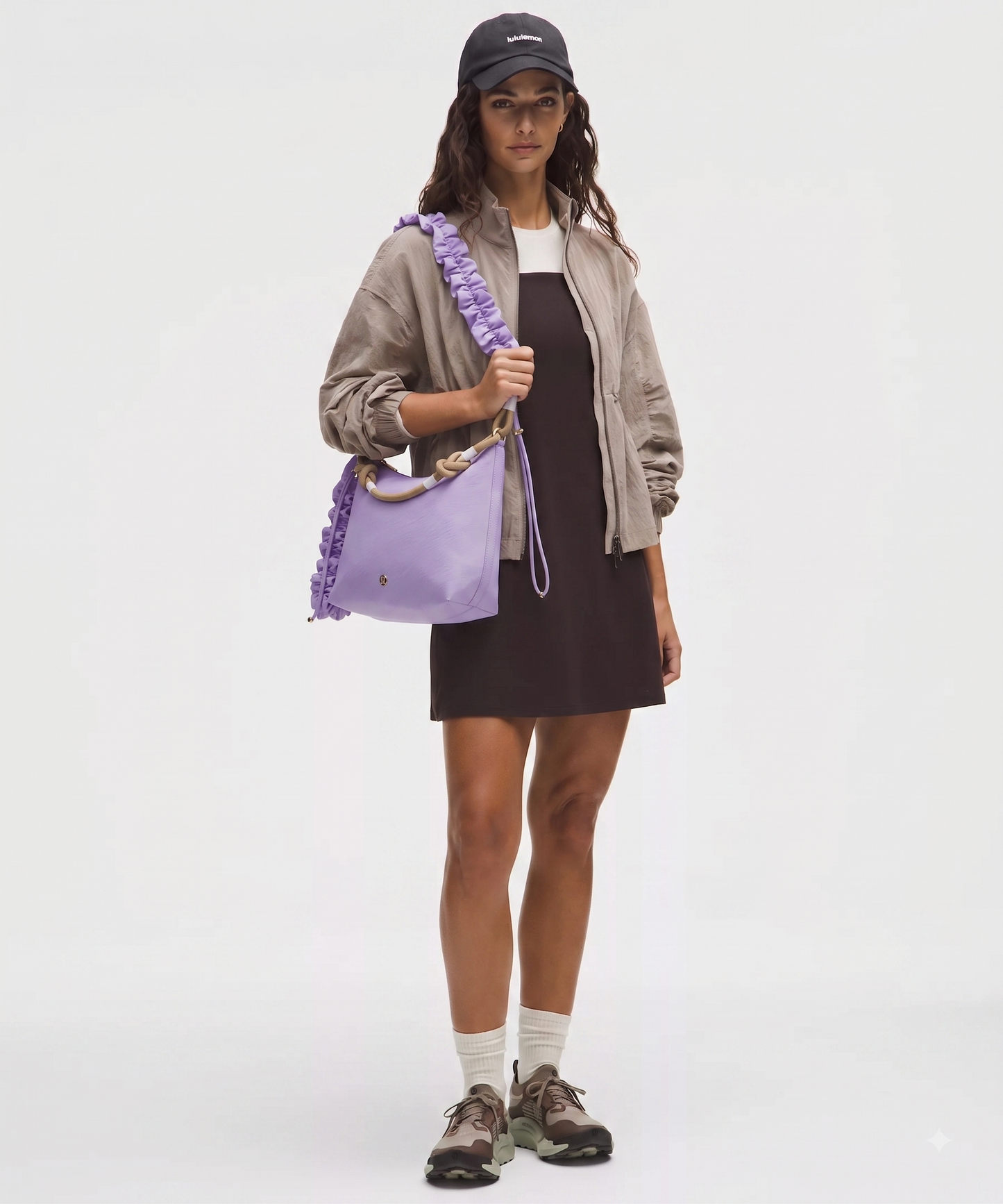 L.U.L.U.L.E.M.O.N Convertible Ruched Crossbody Bag