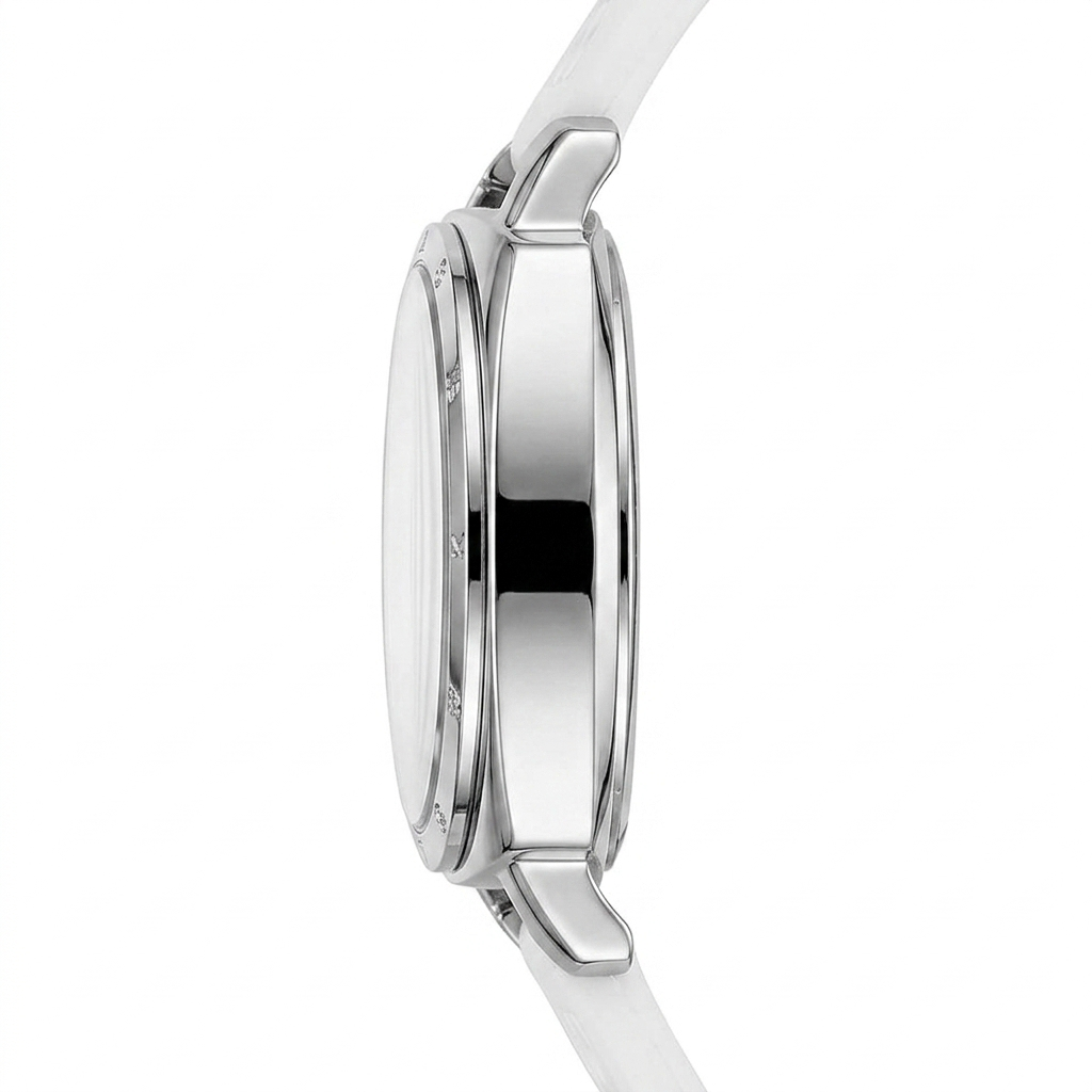 C.O.A.C.H Boyfriend Watch SILVER - WHITE