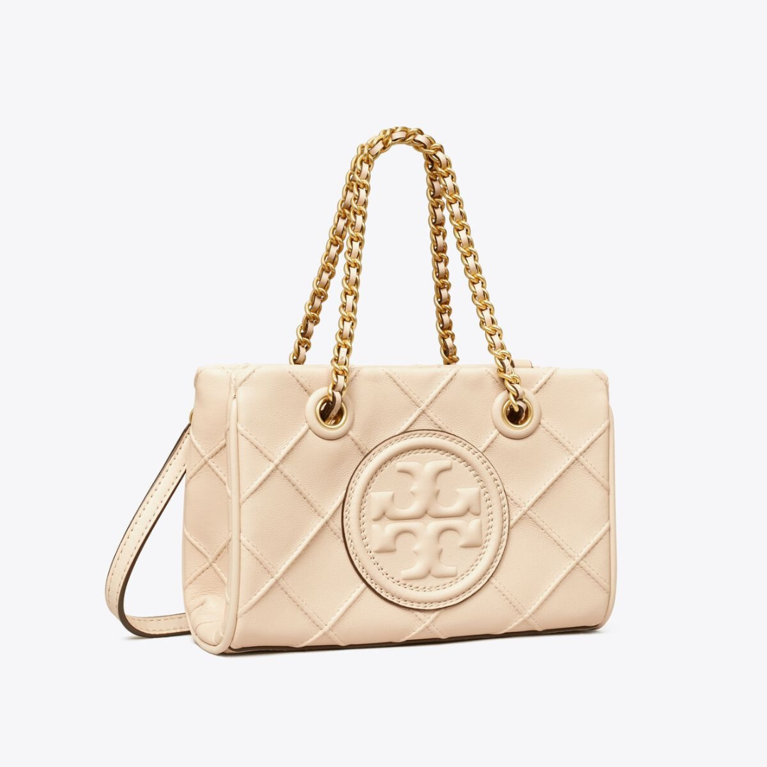 T.O.R.Y B.U.R.C.H Mini Fleming Soft Chain Tote Bag (dn)