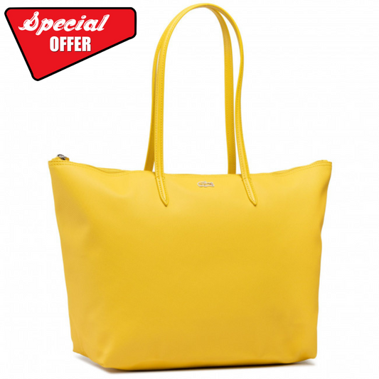 L.A.C.O.S.T.E SHOULDER ZIPPER BAG