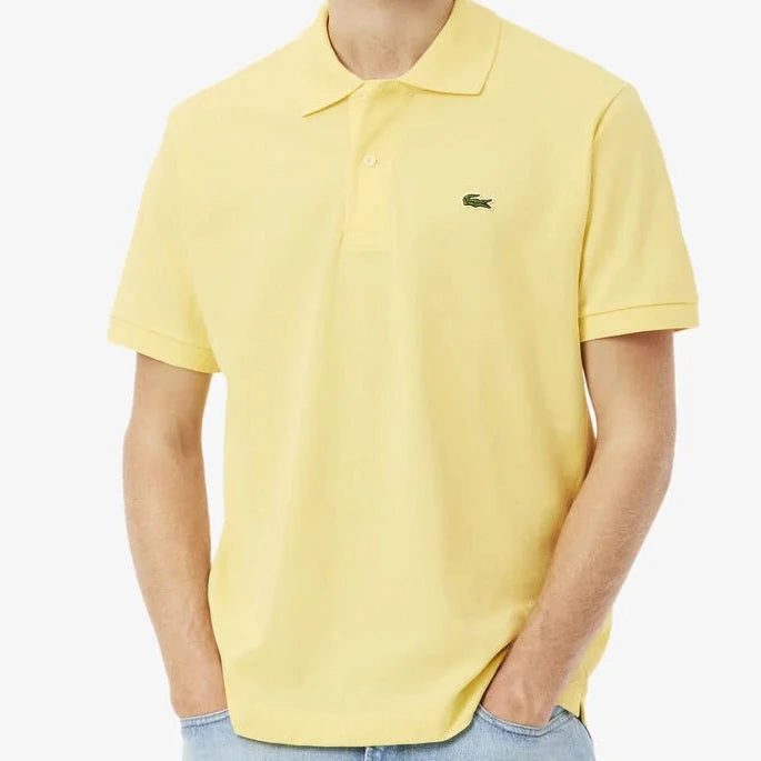 L.a.C.O-S.T.E. Classic Fit L.12.12 Original Polo Shirt Yellow