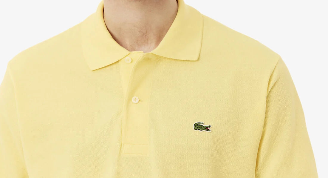 L.a.C.O-S.T.E. Classic Fit L.12.12 Original Polo Shirt Yellow
