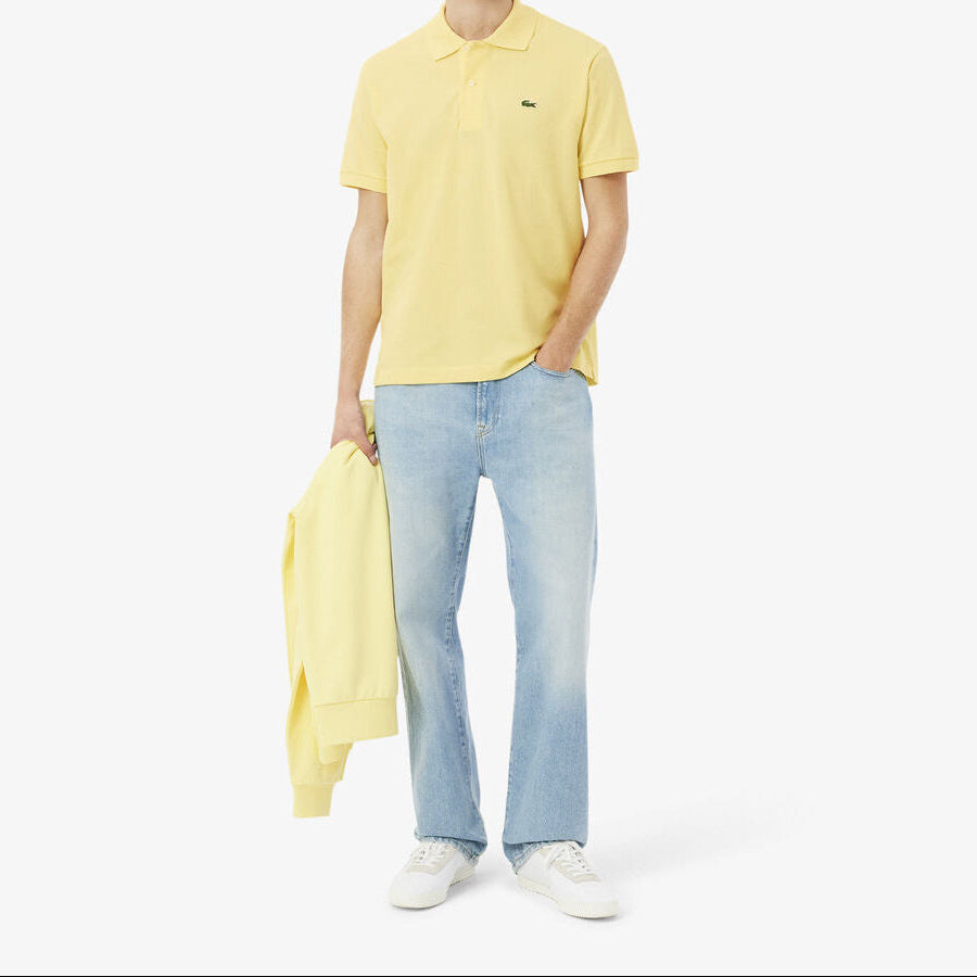 L.a.C.O-S.T.E. Classic Fit L.12.12 Original Polo Shirt Yellow