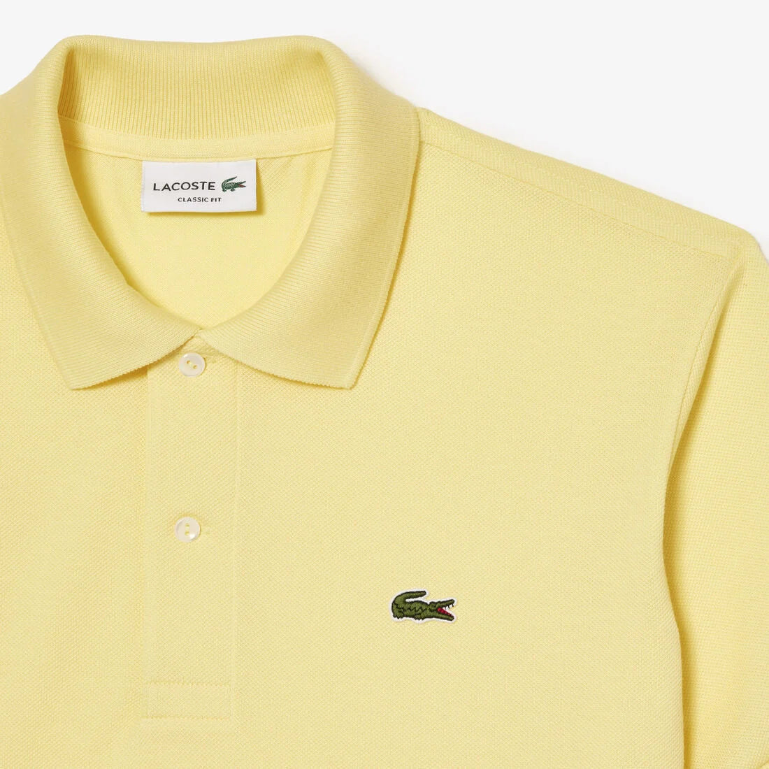 L.a.C.O-S.T.E. Classic Fit L.12.12 Original Polo Shirt Yellow