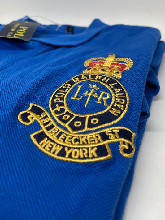 P.o.L.O. R.A.L.P.H. L.A.U.R.E.N. T-Shirt Big LOGO Blue (Custom Slim Fit)