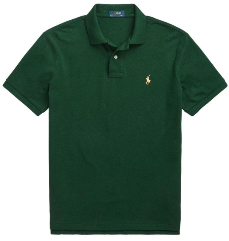P.o.L-O. R.A.L.P.H. L.A.U.R.E.N. Cotton Polo Shirt Green (Slim Fit)