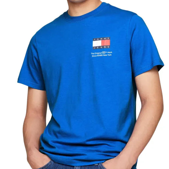 T.o.m.m.y. LOGO CREW NECK T-SHIRT TJ Blue