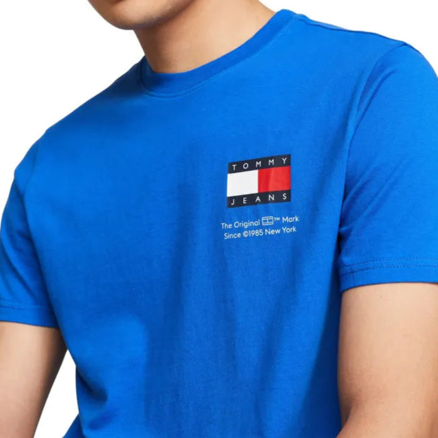 T.o.m.m.y. LOGO CREW NECK T-SHIRT TJ Blue
