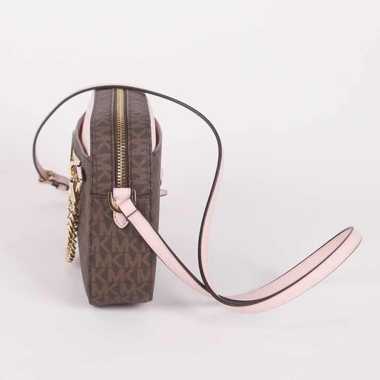 M.I.C.H.A.E.L K.O.R.S. Jet Set Saffiano Leather Crossbody Bag