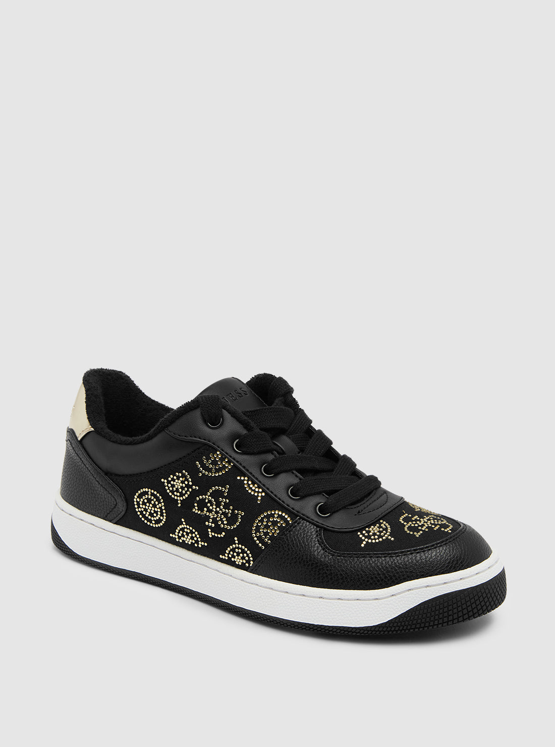 G.U.E.S.S Black invited low-top sneakers