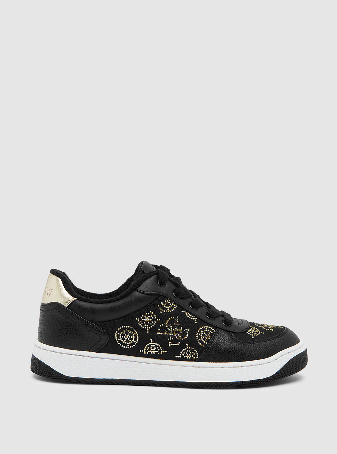 G.U.E.S.S Black invited low-top sneakers
