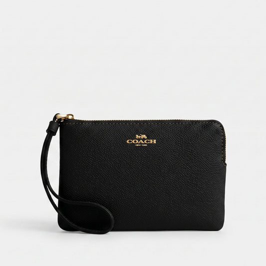 C.O.A.C.H Corner Zip Wristlet Wallet