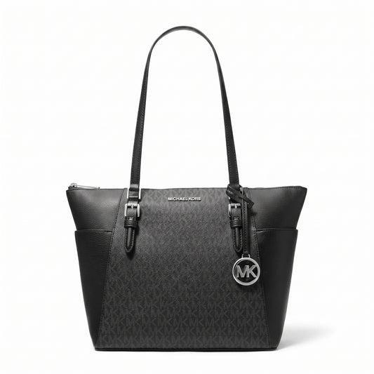 M.I.C.H.A.E.L. K.O.R.S. SHOULDER ZIPPER HANDBAG