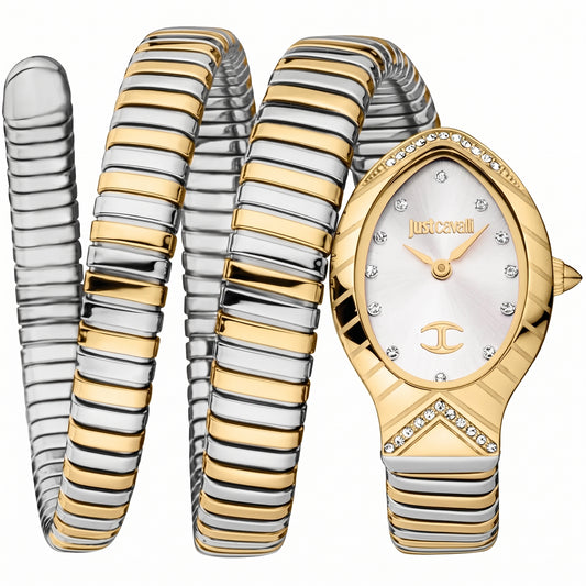 J.U.S.T C.A.V.A.L.L.I Women’s Snake Spirit Two-Tone