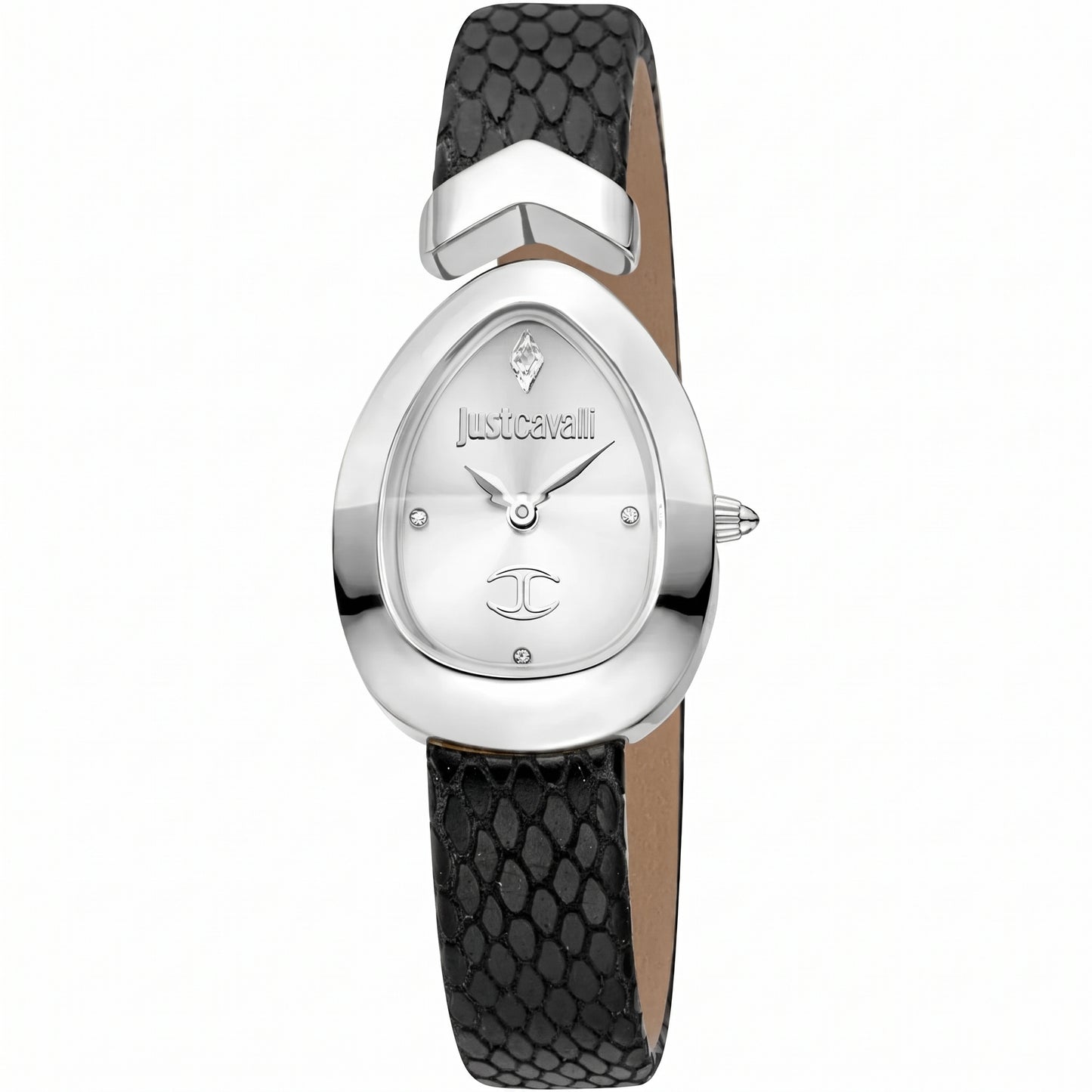J.U.S.T C.A.V.A.L.L.I Cristallo Mother of Pearl Dial Analog Women's Watch