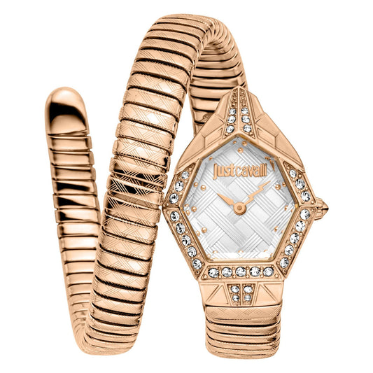 JUST CAVALLI Gemma Quartz Silver Dial Women's Watch