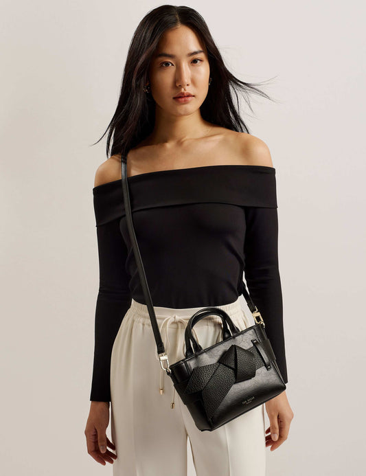 T.E.D B.A.K.E.R Jimisie Bow Top Handle Mini Cross Body Bag