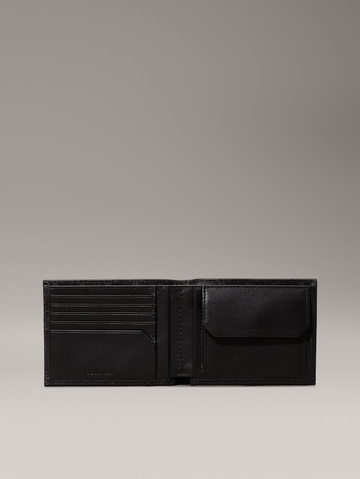 C.A.L.V.I.N K.L.E.I.N Logo Leather Billfold Wallet