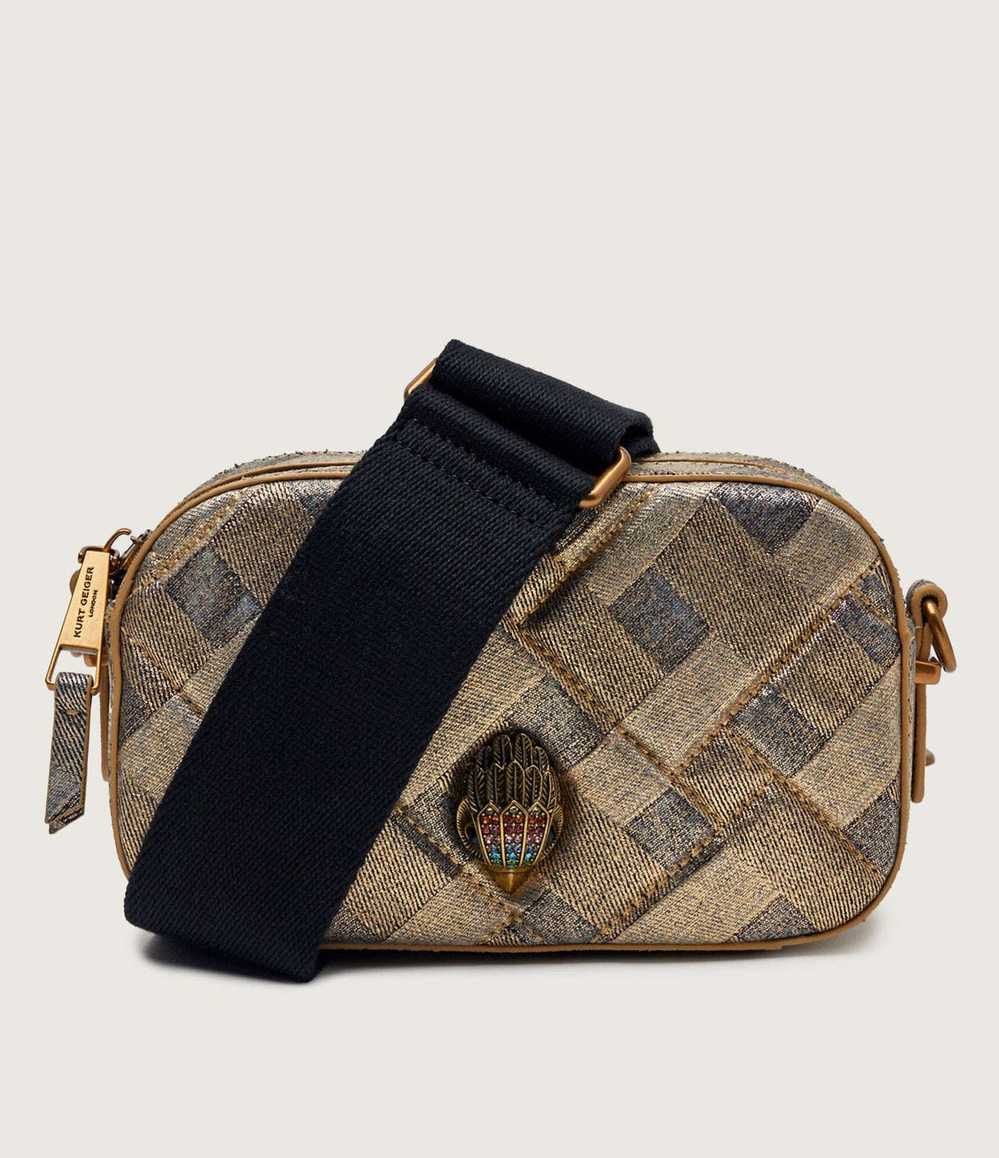K.U.R.T. G.E.I.G.E.R. L.O.N.D.O.N. Denim crossbody bag KENSINGTON