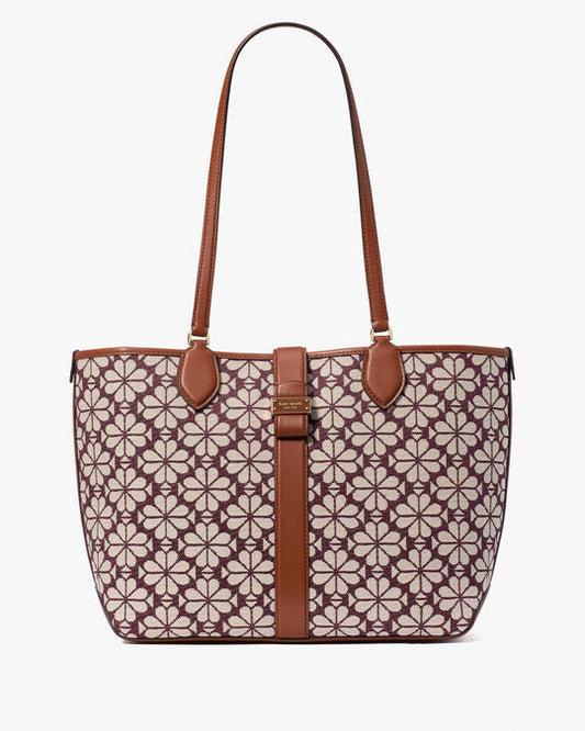 K.A.T.E S.P.A.D.E Spade Flower Jacquard Medium Open Tote