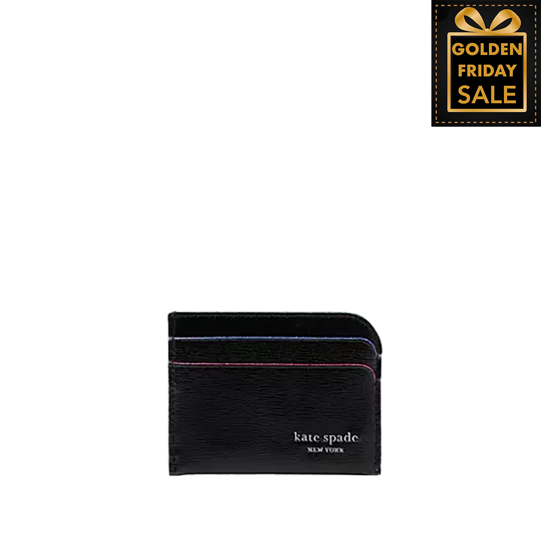 K.A.T.E S.P.A.D.E Devin Glitter Edge Cardholder