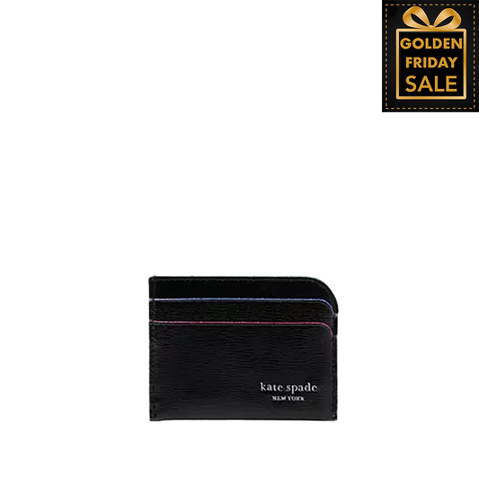 K.A.T.E S.P.A.D.E Devin Glitter Edge Cardholder