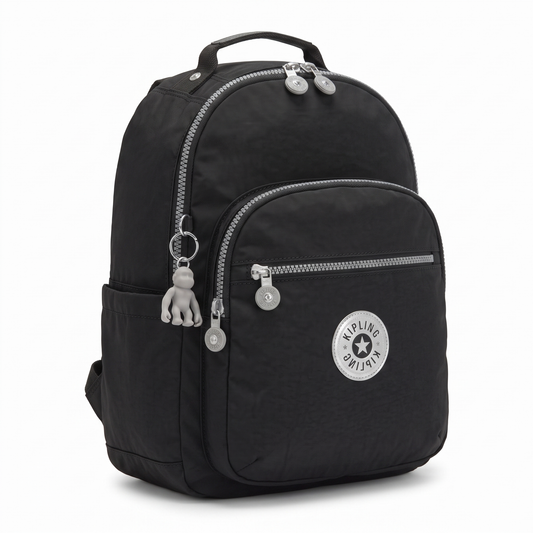 KIPLING Laptop KI5210 TRUE BLACK TONAL School Backpack 