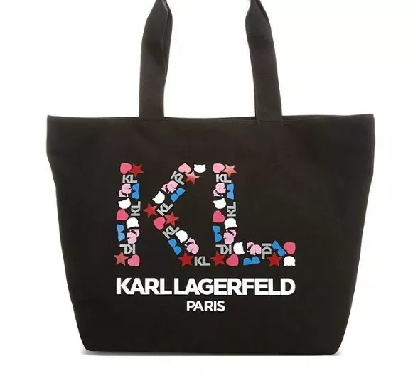 K.A.R.L L.A.G.E.R.F.E.L.D TOTE BAG