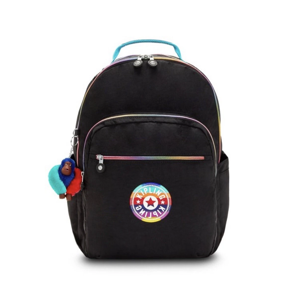 K.I.P.L.I.N.G Laptop KI5210 BLACK SPLICE  School Backpack