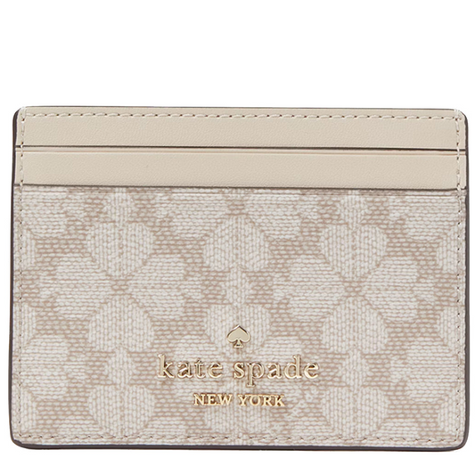 K.A.T.E S.P.A.D.E Signature Spade Flower Small Slim Card Holder