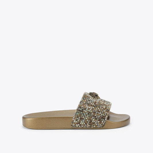 KURT GEIGER LONDON MEENA EAGLE SANDAL BRONZE