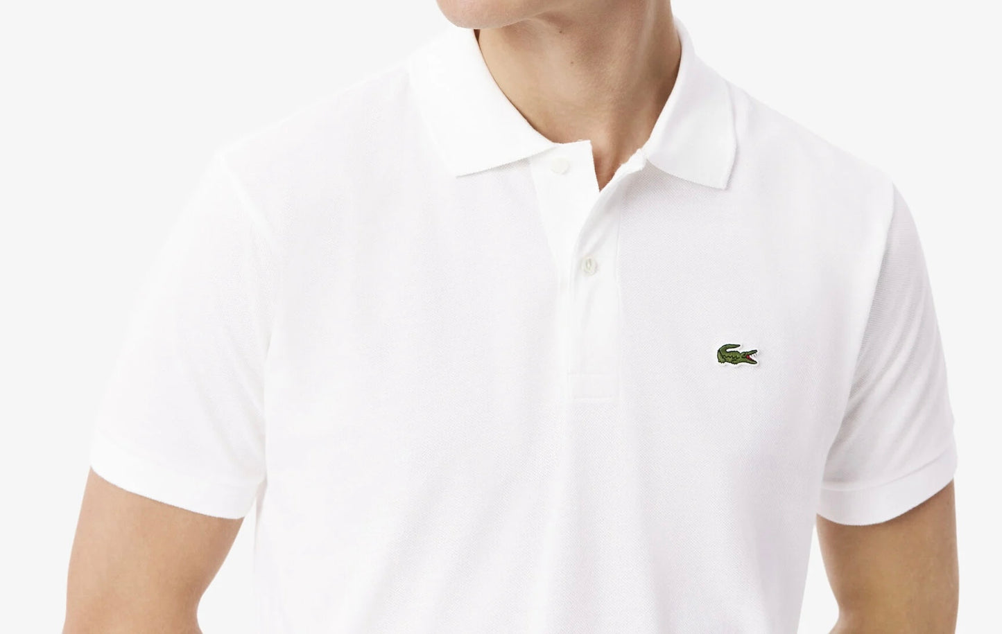L.a.C.O-S.T.E. Classic Fit L.12.12 Original Polo Shirt White
