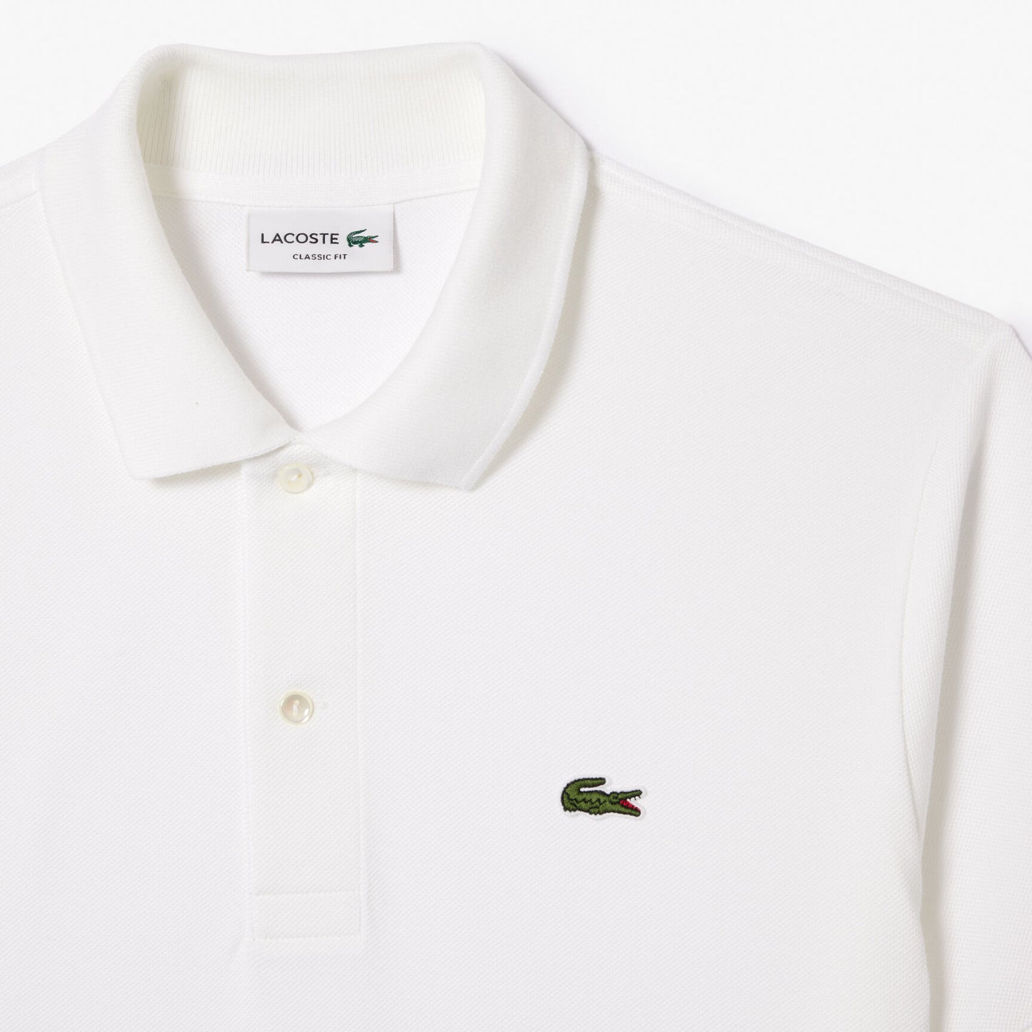 L.a.C.O-S.T.E. Classic Fit L.12.12 Original Polo Shirt White