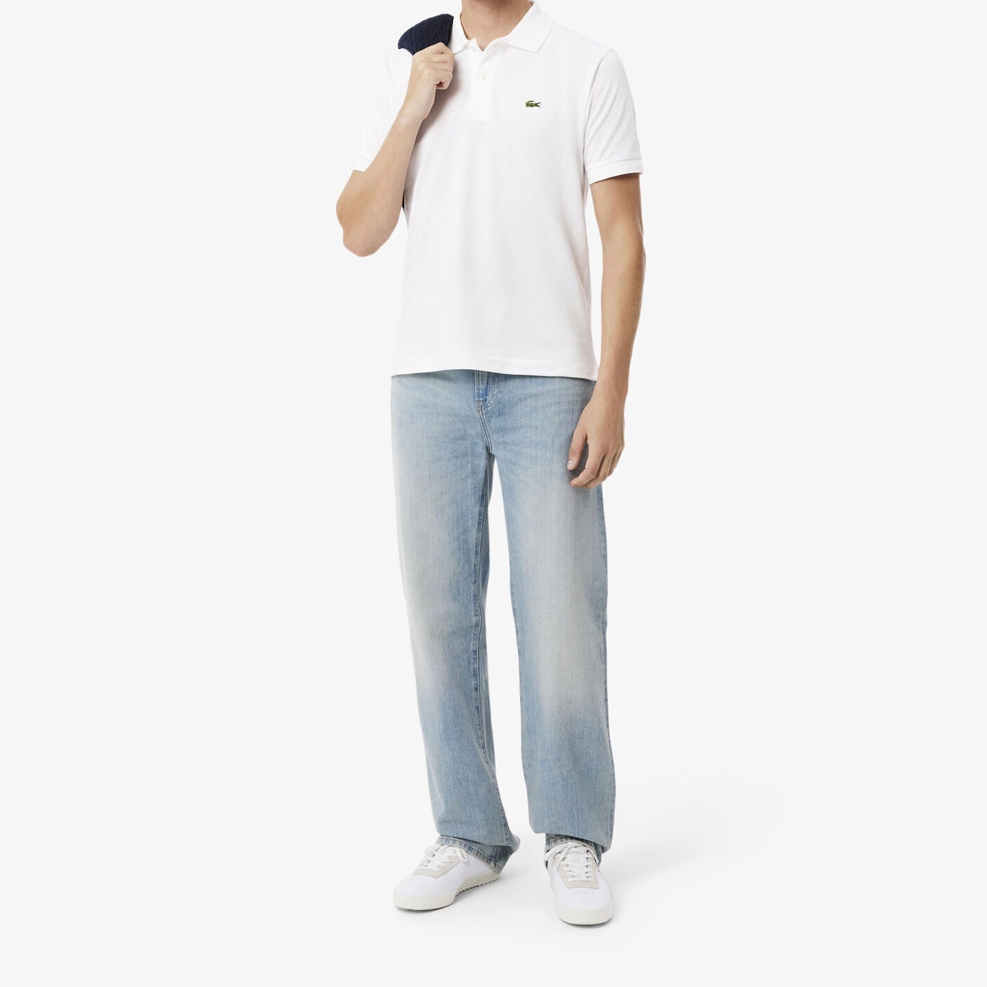 L.a.C.O-S.T.E. Classic Fit L.12.12 Original Polo Shirt White