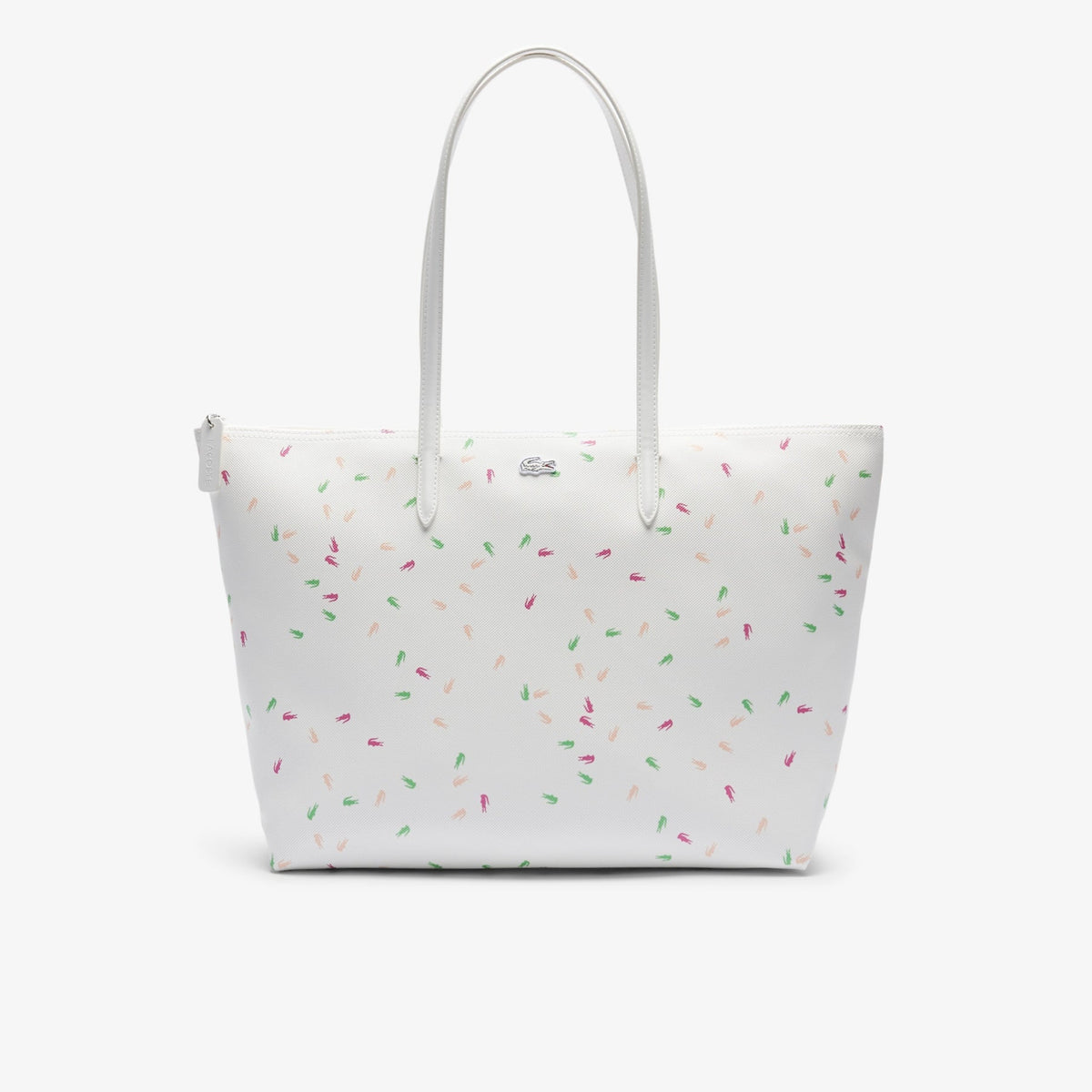 L.A.C.O.S.T.E Large L.12.12 Women's Patterned Shoulder Bag