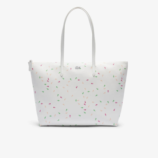 L.A.C.O.S.T.E Large L.12.12 Women's Patterned Shoulder Bag