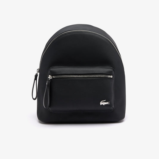 L.A.C.O.S.T.E Women's Piqué-Effect Canvas Backpack