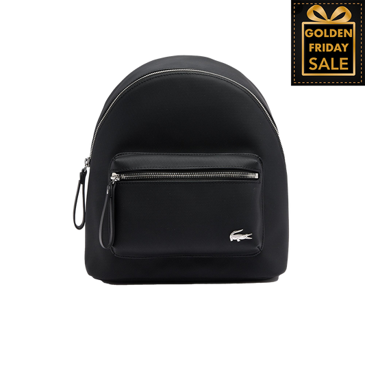 L.A.C.O.S.T.E Women's Piqué-Effect Canvas Backpack