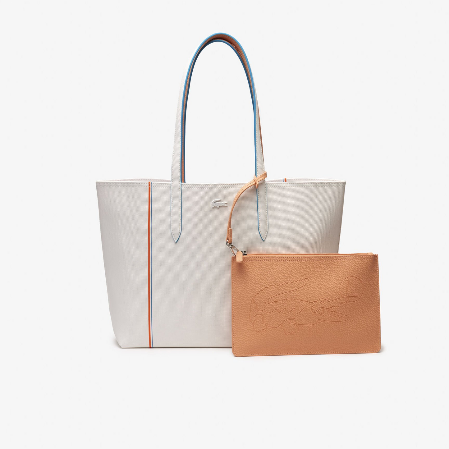 L.A.C.O.S.T.E Anna Contrast Trim Reversible Tote