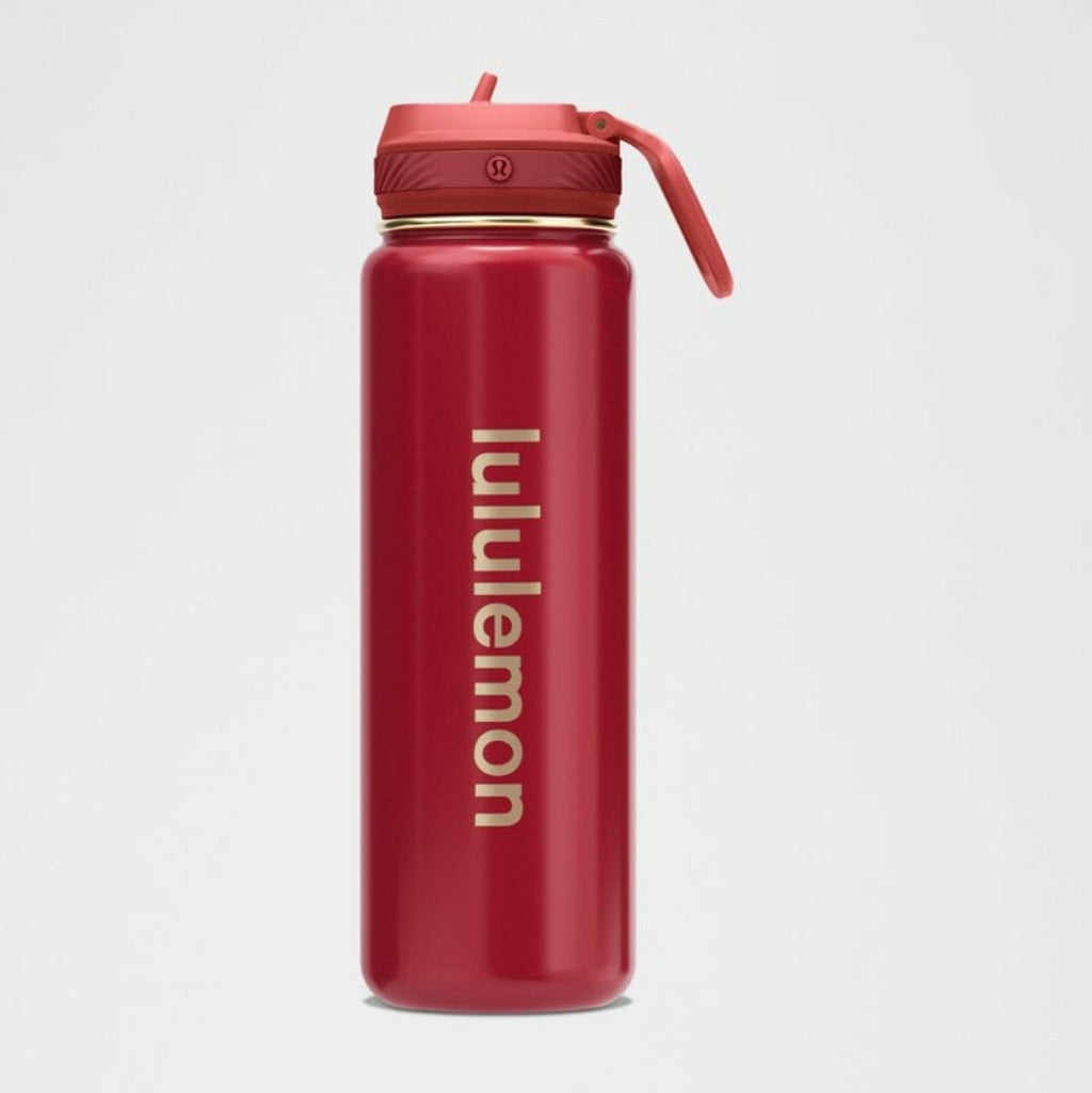 L.U.L.U.L.E.M.O.N Back to Life Sport Bottle 24oz Straw Lid