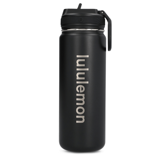 L.U.L.U.L.E.M.O.N Back to Life Sport Bottle 24oz Straw Lid